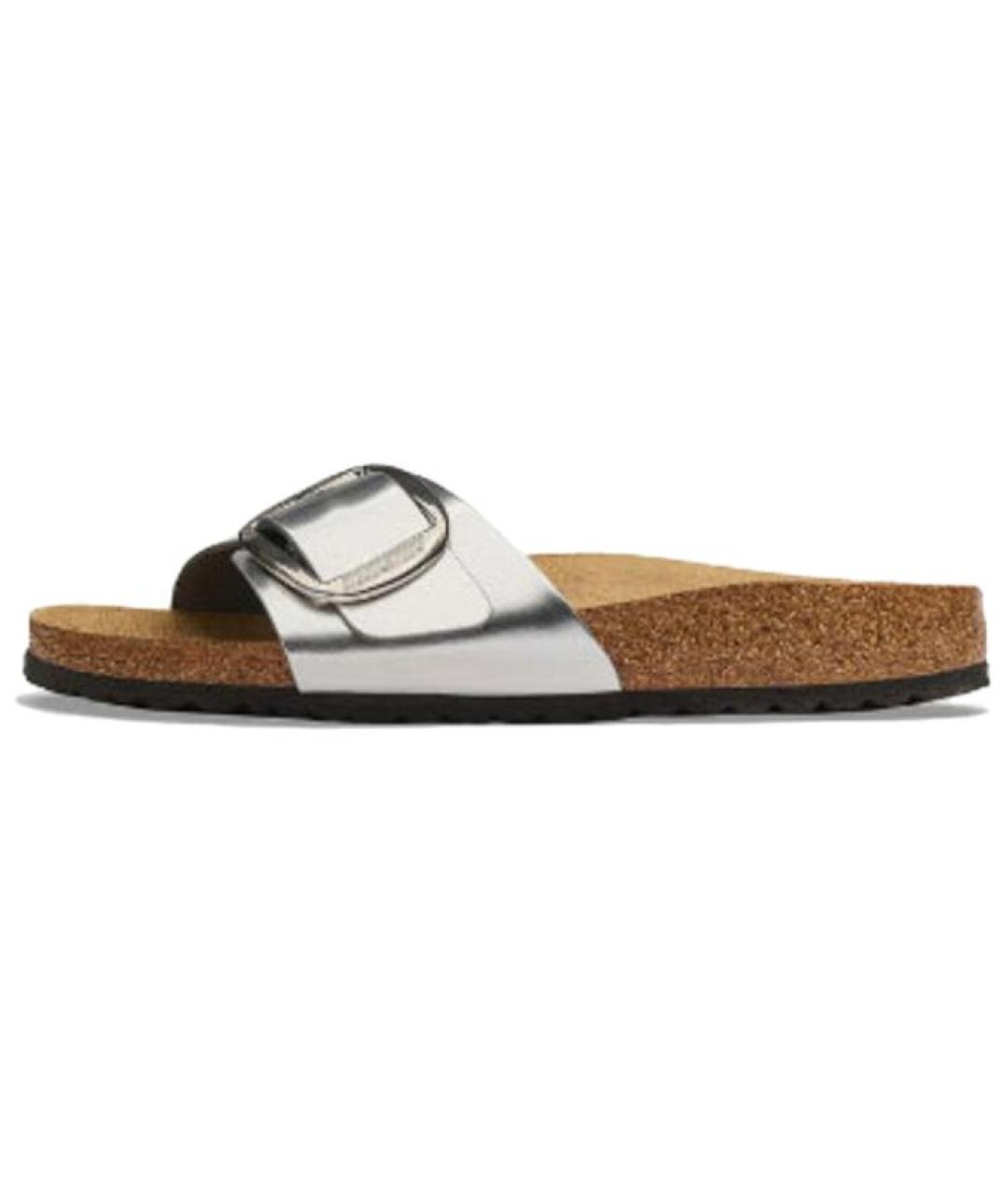 BIRKENSTOCK Серебряные сандалии, фото 5