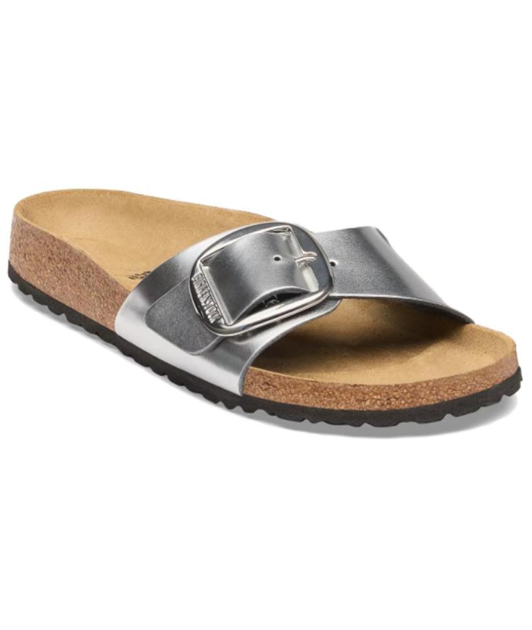 BIRKENSTOCK Серебряные сандалии, фото 4