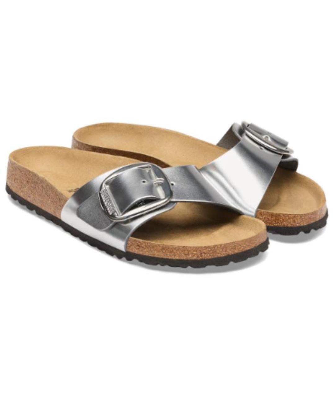BIRKENSTOCK Серебряные сандалии, фото 3