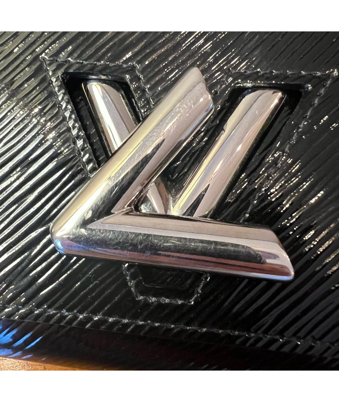 LOUIS VUITTON Черный кошелек из лакированной кожи, фото 8