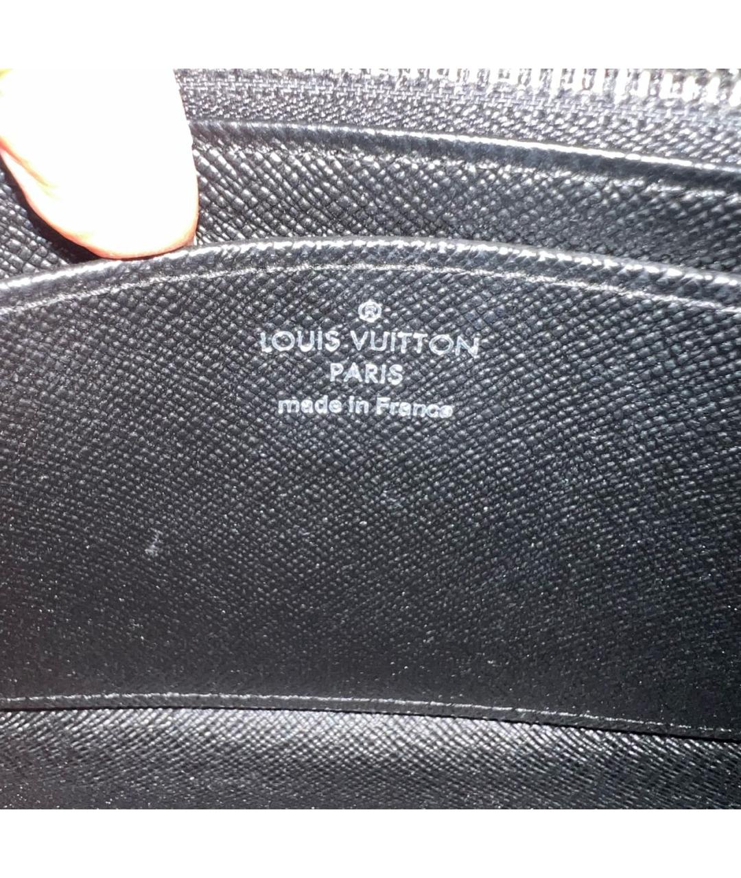 LOUIS VUITTON Черный кошелек из лакированной кожи, фото 5