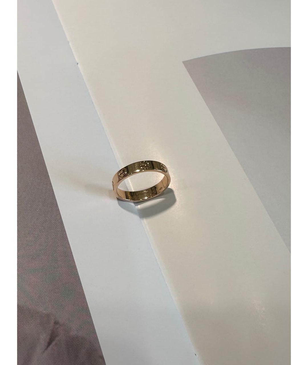 CARTIER Золотое кольцо из розового золота, фото 5