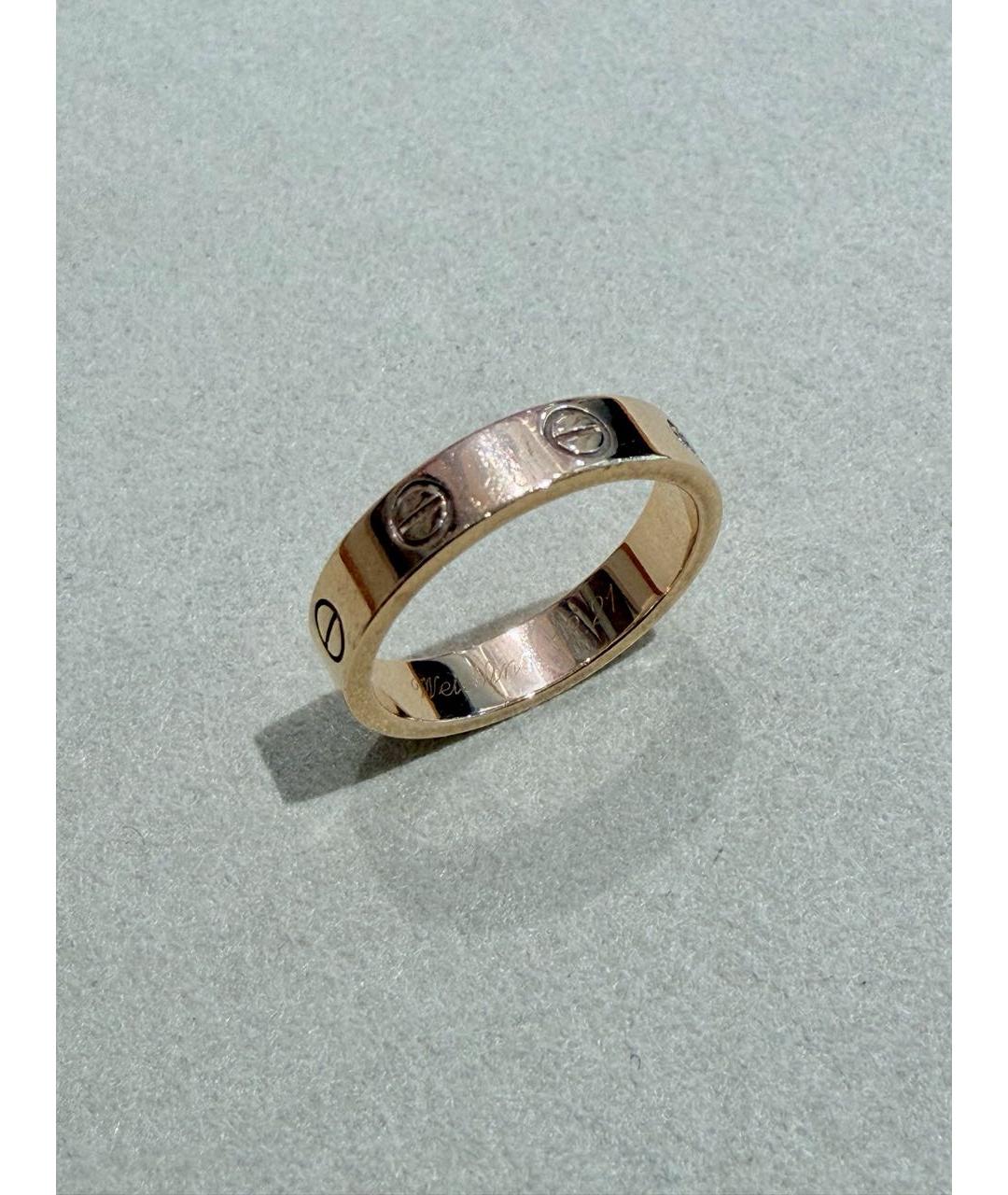 CARTIER Золотое кольцо из розового золота, фото 3