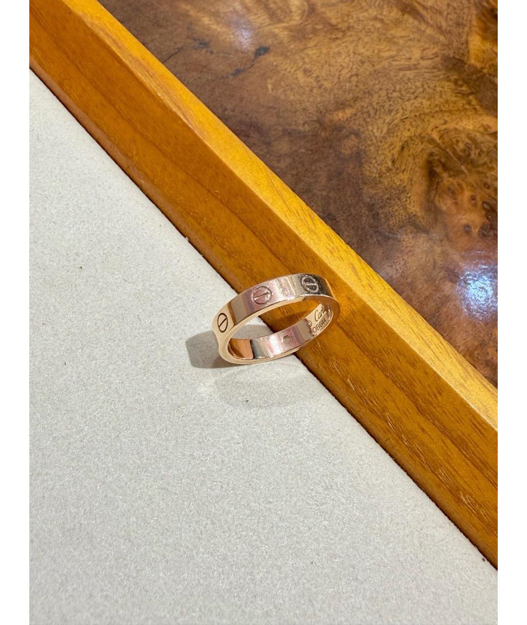 CARTIER Золотое кольцо из розового золота, фото 2