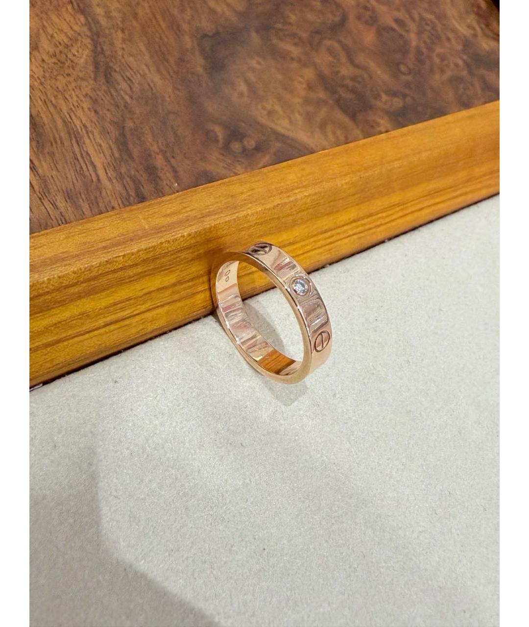 CARTIER Золотое кольцо из розового золота, фото 7