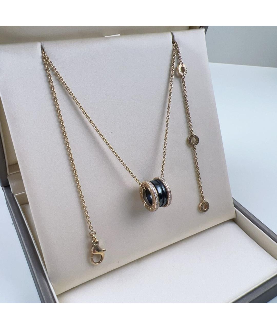 BVLGARI Золотая подвеска из розового золота, фото 2