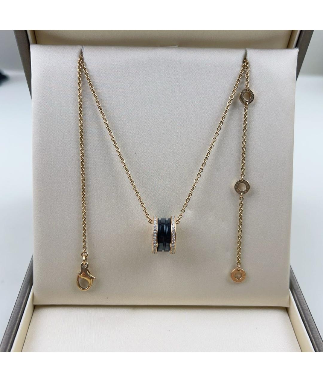 BVLGARI Золотая подвеска из розового золота, фото 3