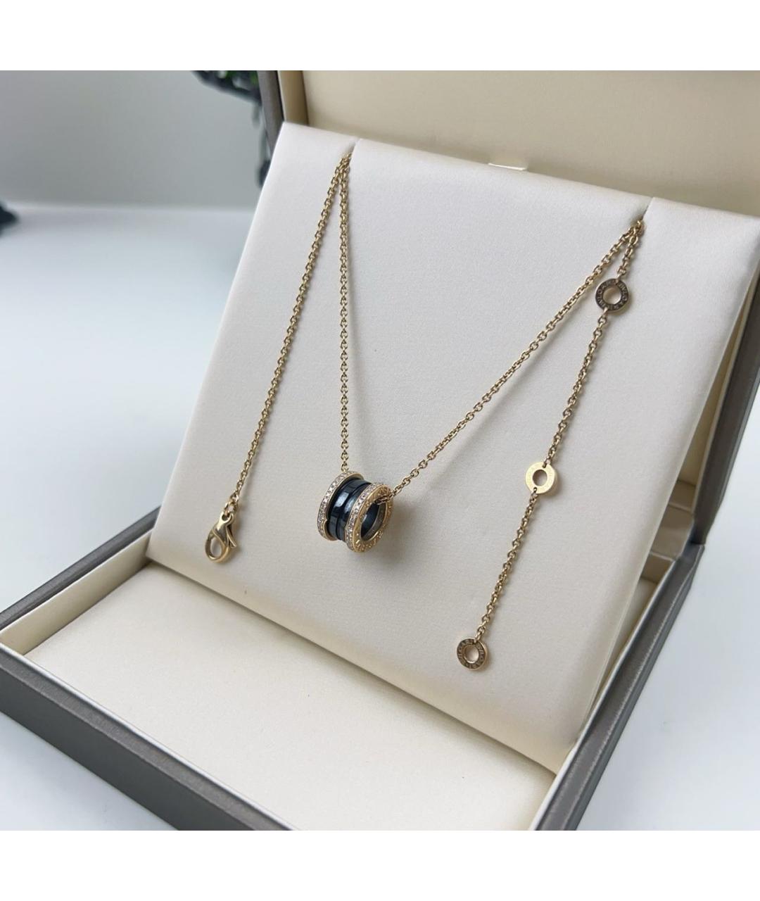 BVLGARI Золотая подвеска из розового золота, фото 6