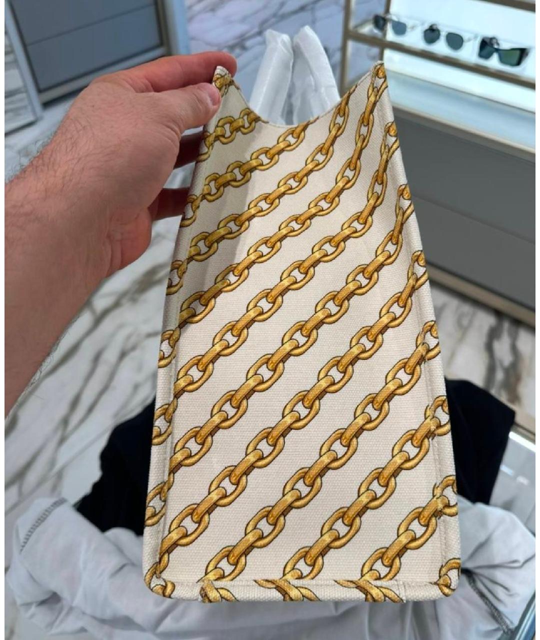 VERSACE Мульти тканевая сумка тоут, фото 2