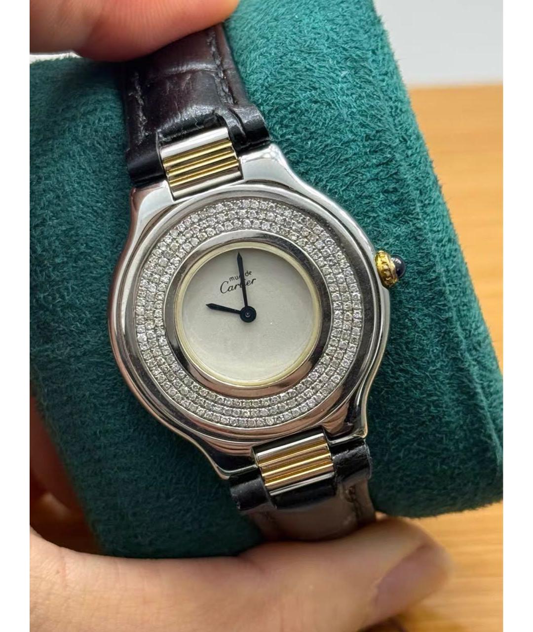 CARTIER Серебряные металлические часы, фото 2