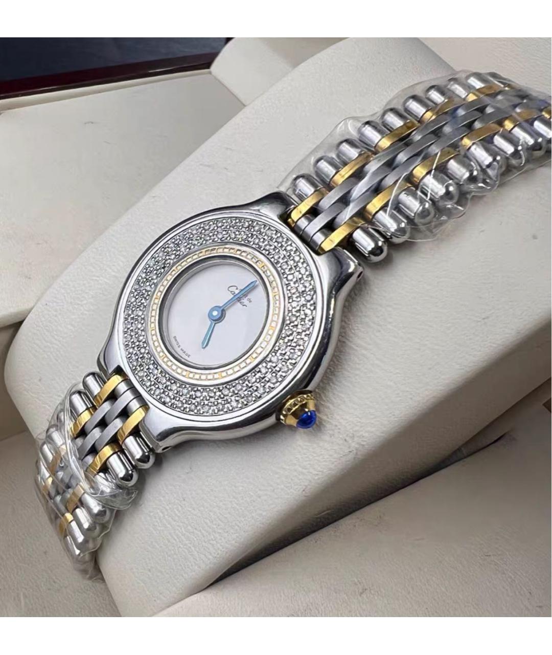 CARTIER Серебряные металлические часы, фото 2
