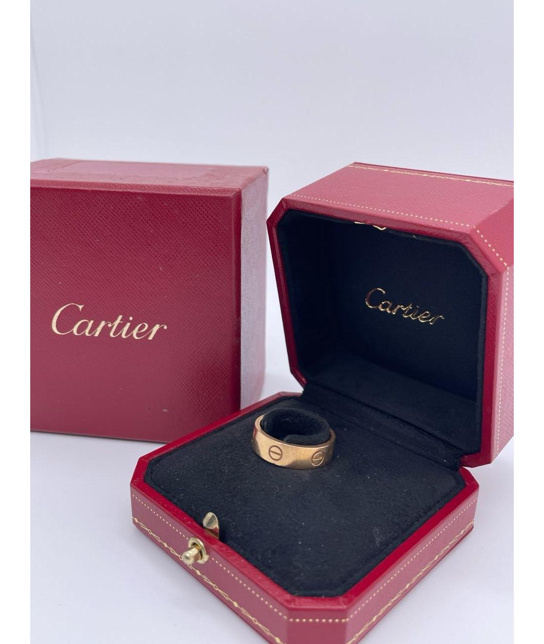 CARTIER Золотое кольцо из розового золота, фото 2