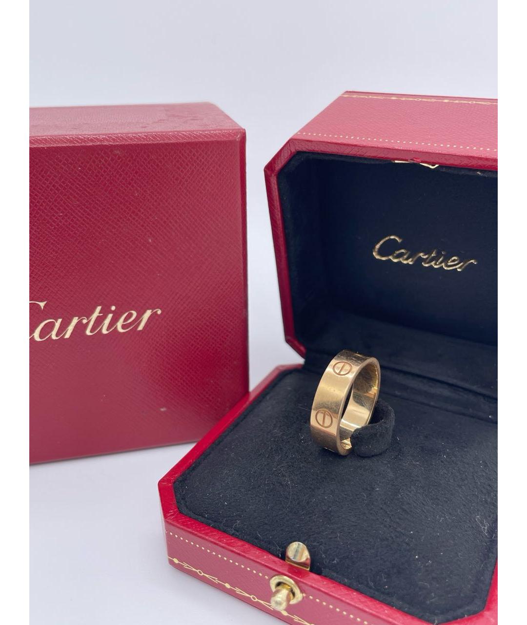 CARTIER Золотое кольцо из розового золота, фото 3