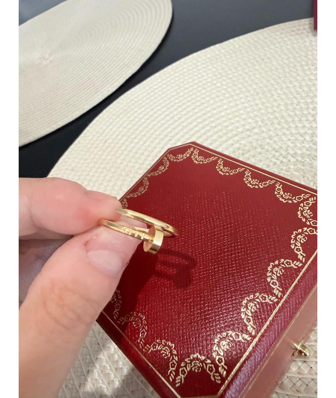 CARTIER Желтое кольцо из желтого золота, фото 2