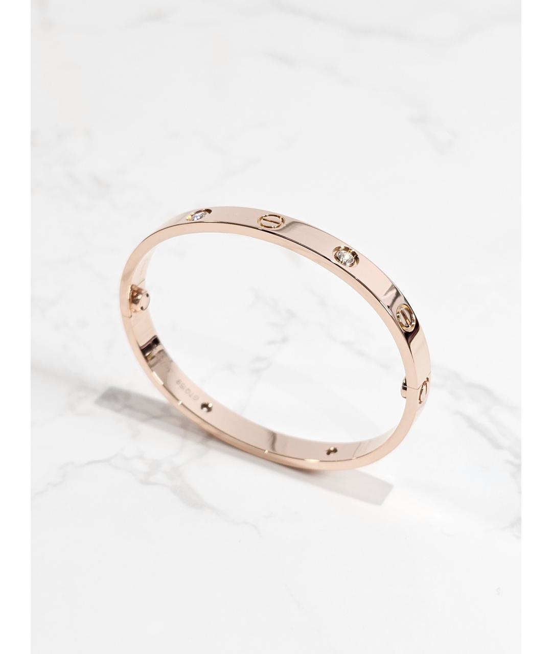CARTIER Золотой браслет из розового золота, фото 2