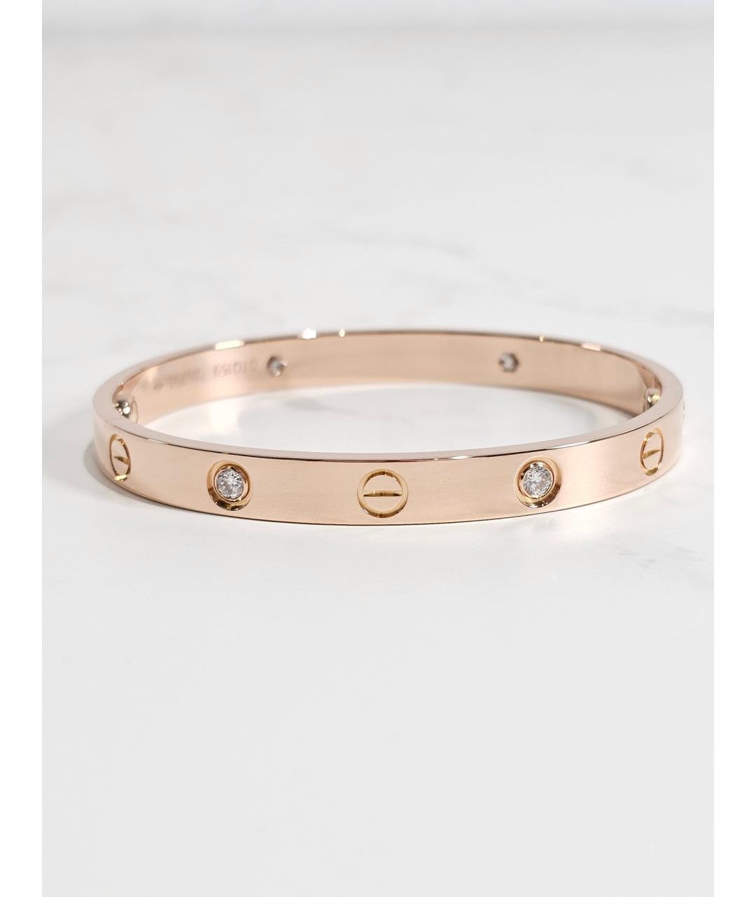 CARTIER Золотой браслет из розового золота, фото 3