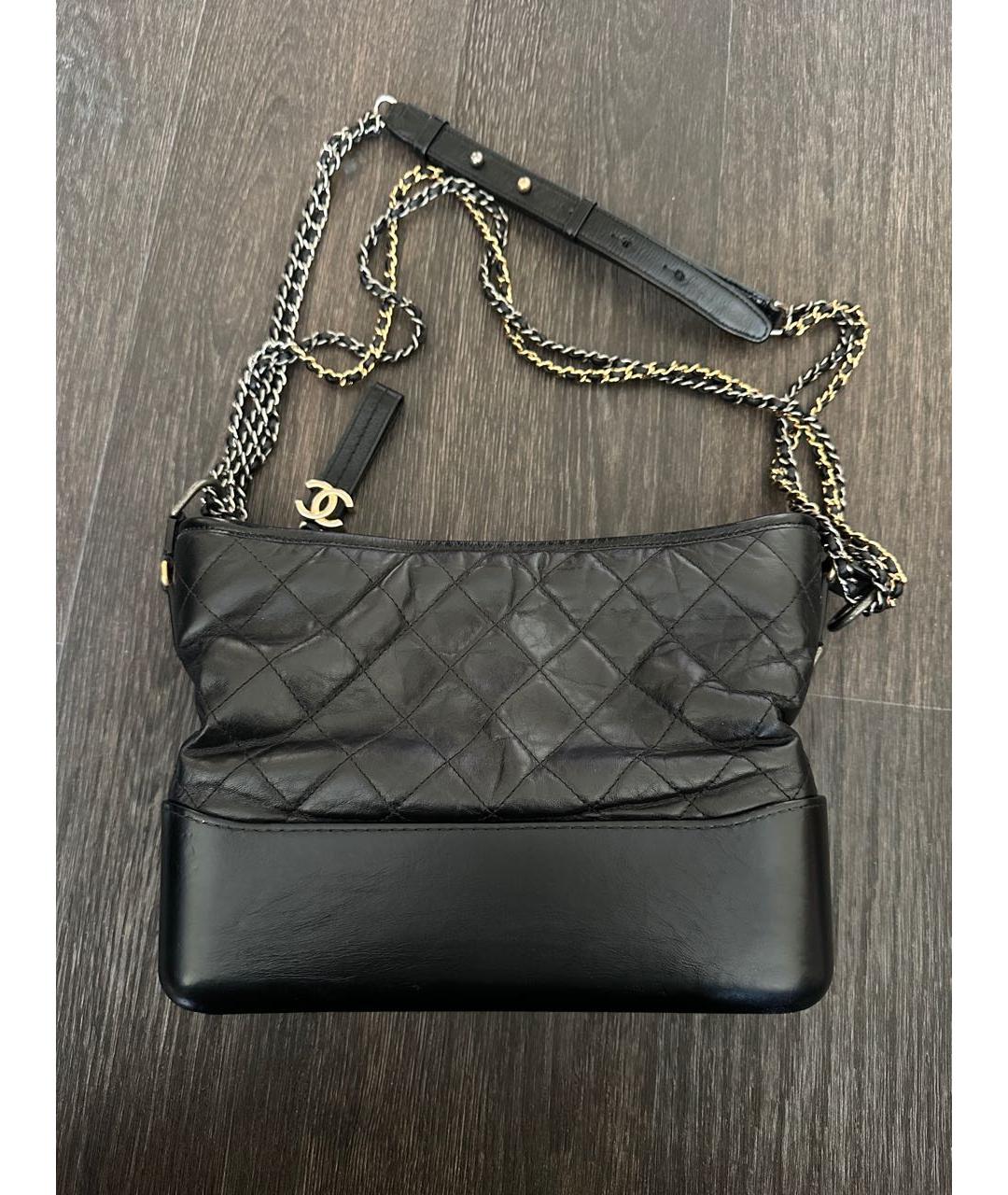 CHANEL Черная сумка через плечо, фото 9
