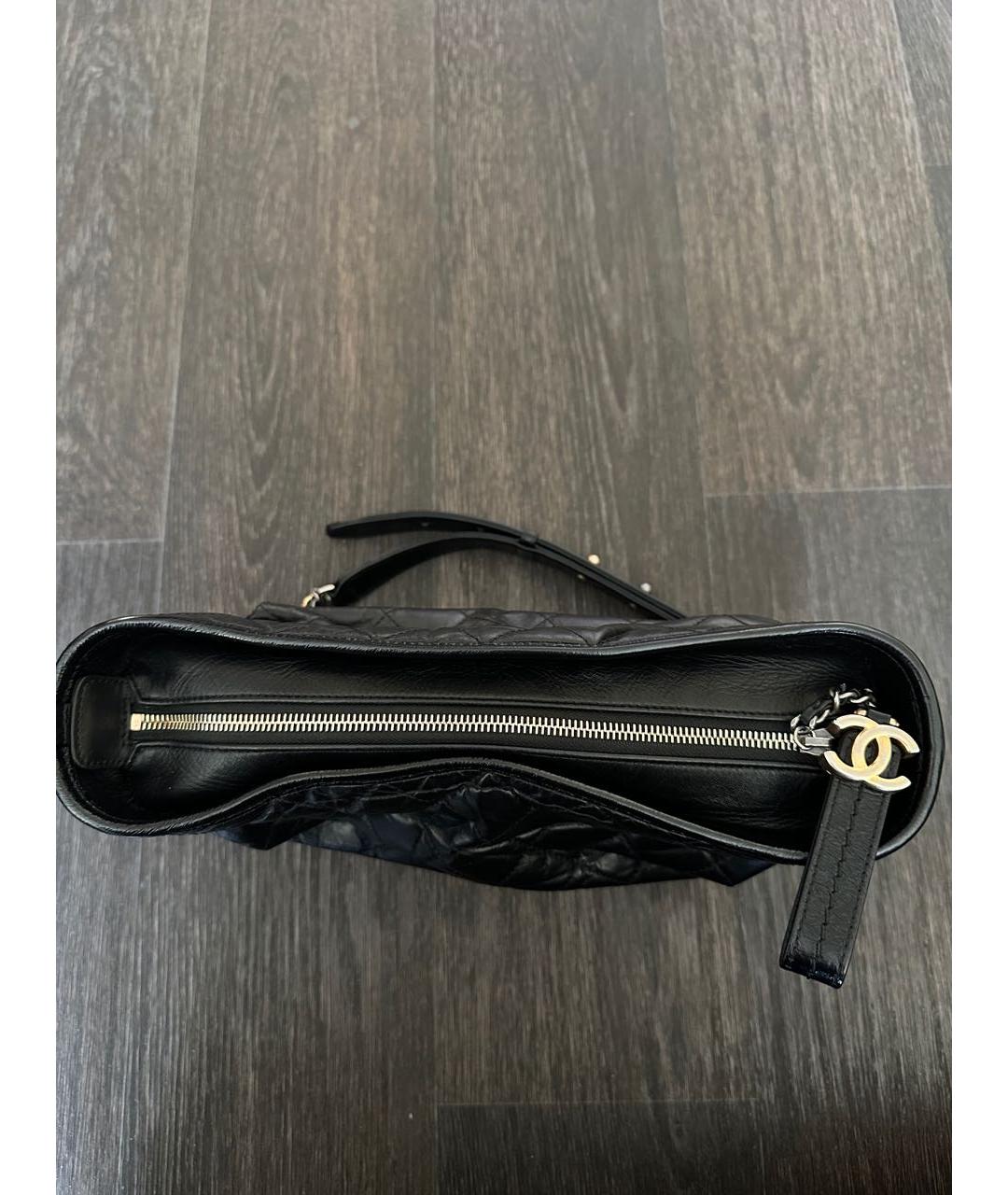CHANEL Черная сумка через плечо, фото 7