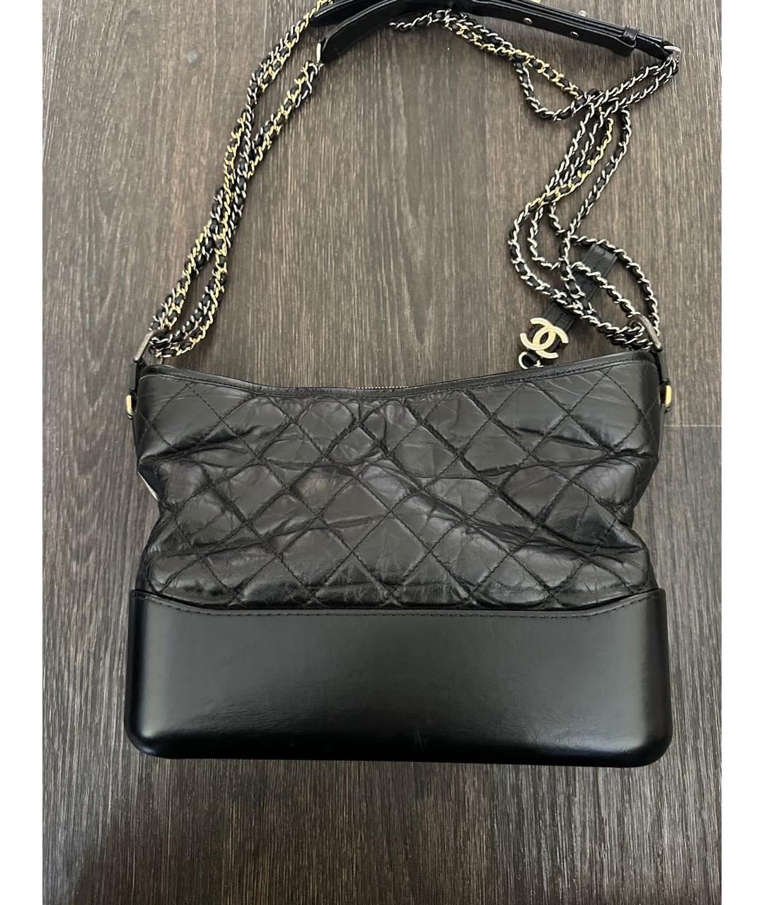 CHANEL Черная сумка через плечо, фото 4