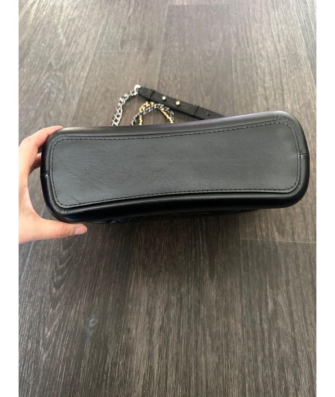 CHANEL Черная сумка через плечо, фото 3