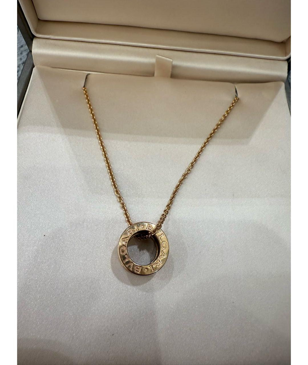 BVLGARI Золотая подвеска из розового золота, фото 2