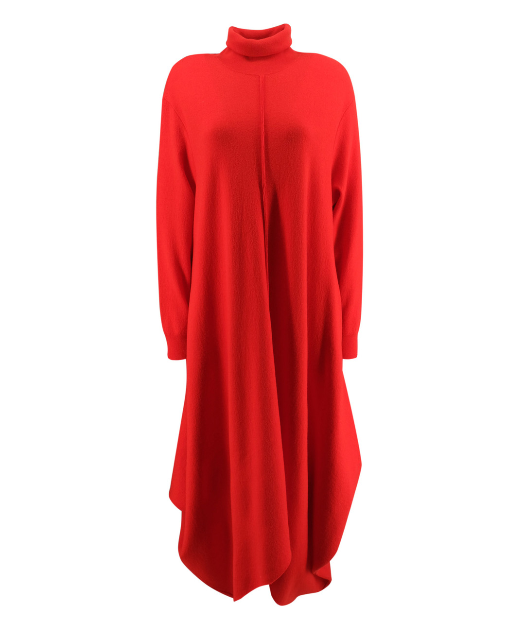 STELLA MCCARTNEY Красное шерстяное повседневное платье, фото 1