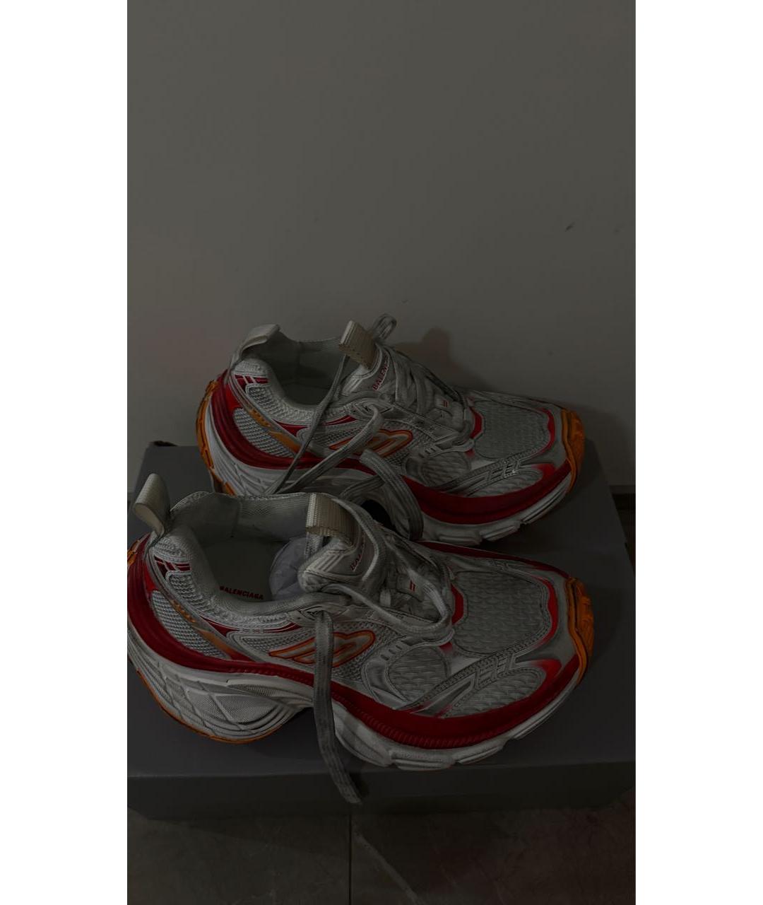 BALENCIAGA Оранжевые кроссовки, фото 4