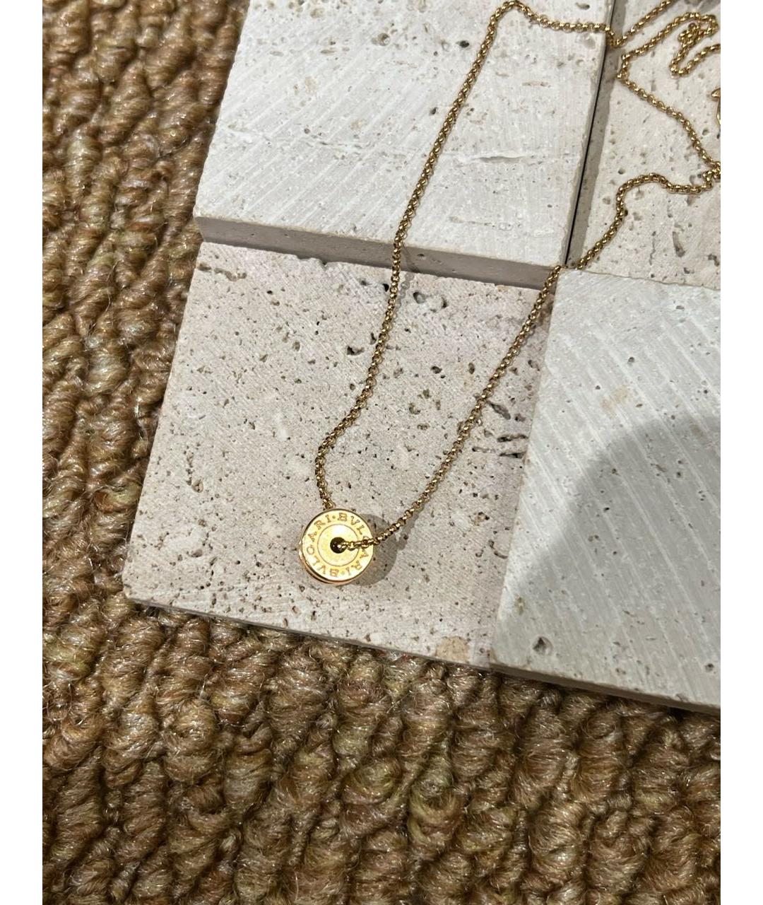 BVLGARI Золотая подвеска из розового золота, фото 5