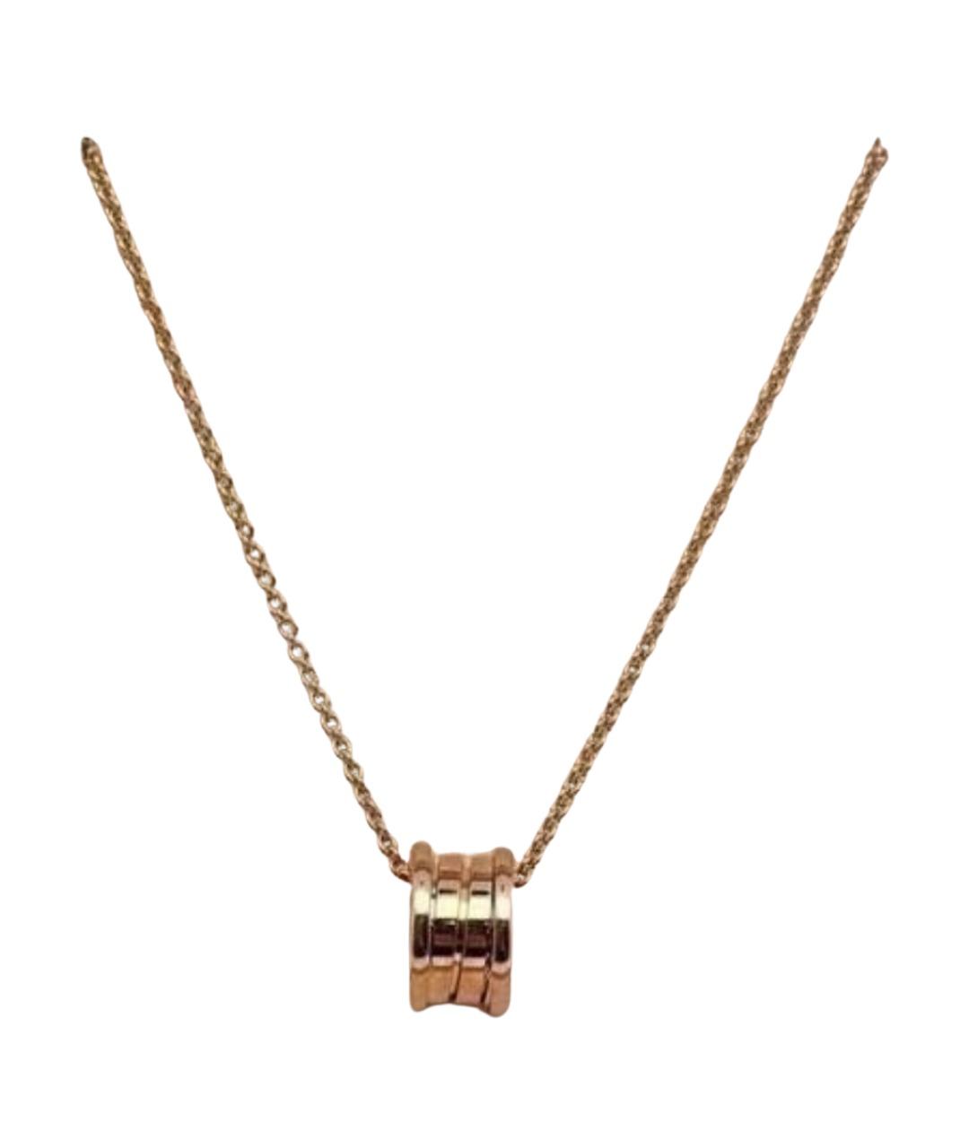 BVLGARI Золотая подвеска из розового золота, фото 1