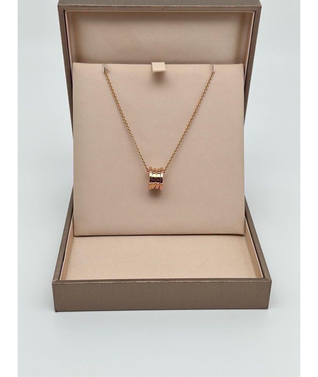 BVLGARI Золотая подвеска из розового золота, фото 5