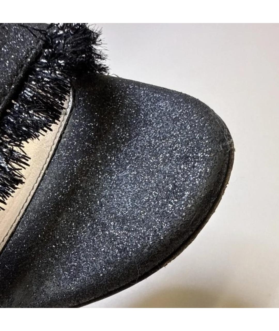GIANVITO ROSSI Черные босоножки, фото 7