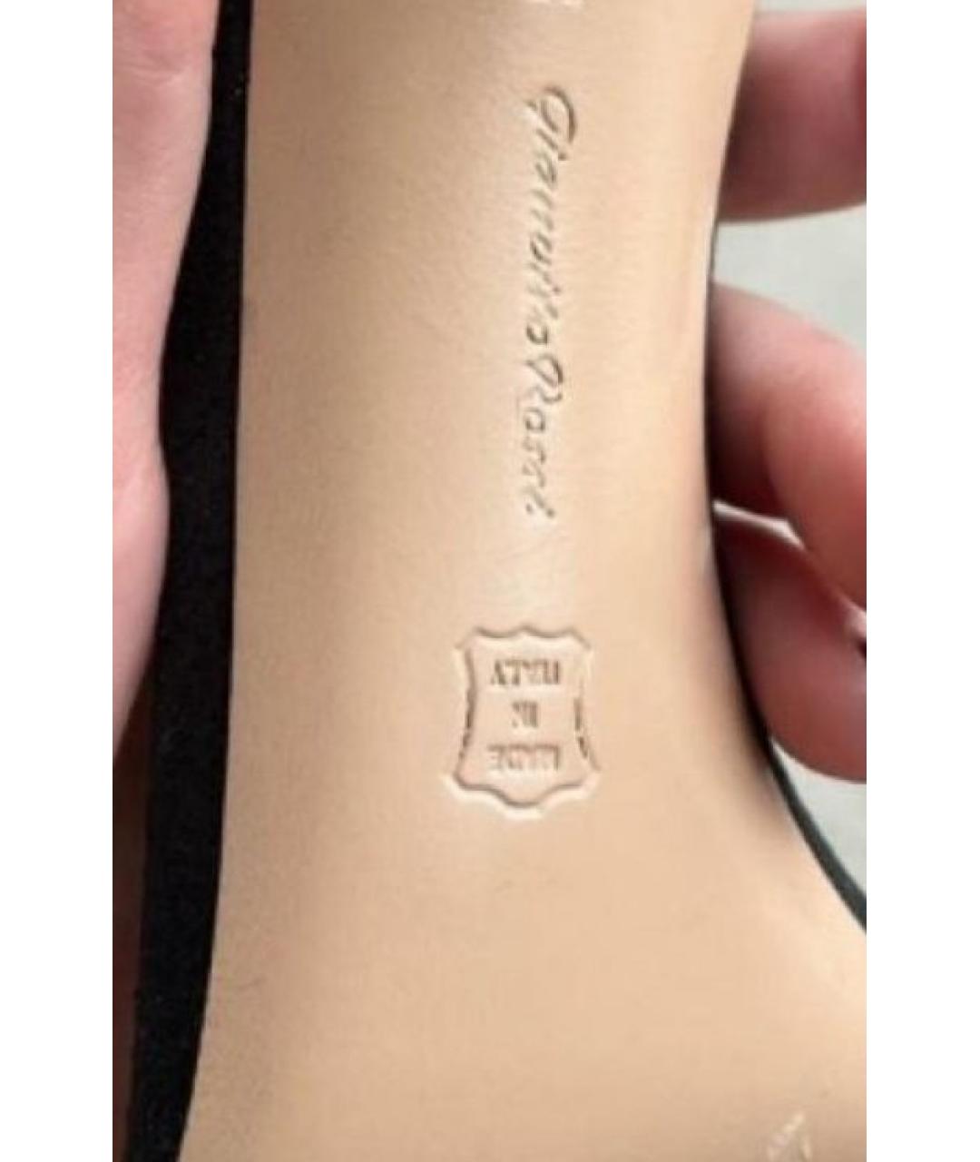 GIANVITO ROSSI Черные босоножки, фото 5