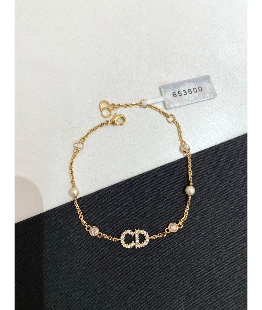CHRISTIAN DIOR Золотой браслет, фото 5