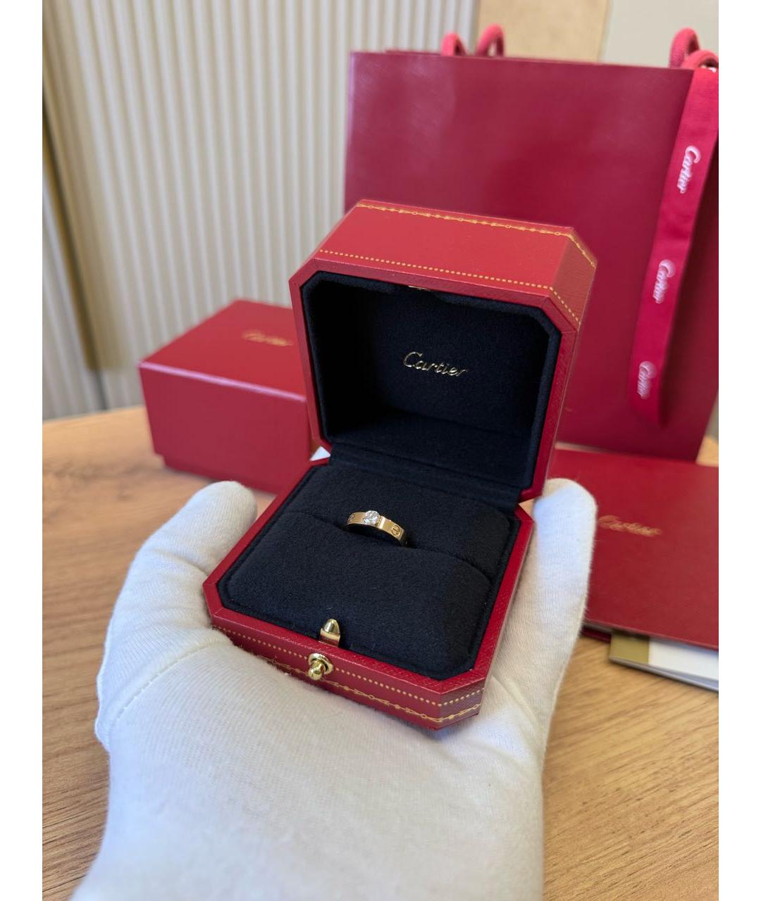 CARTIER Золотое кольцо из розового золота, фото 5