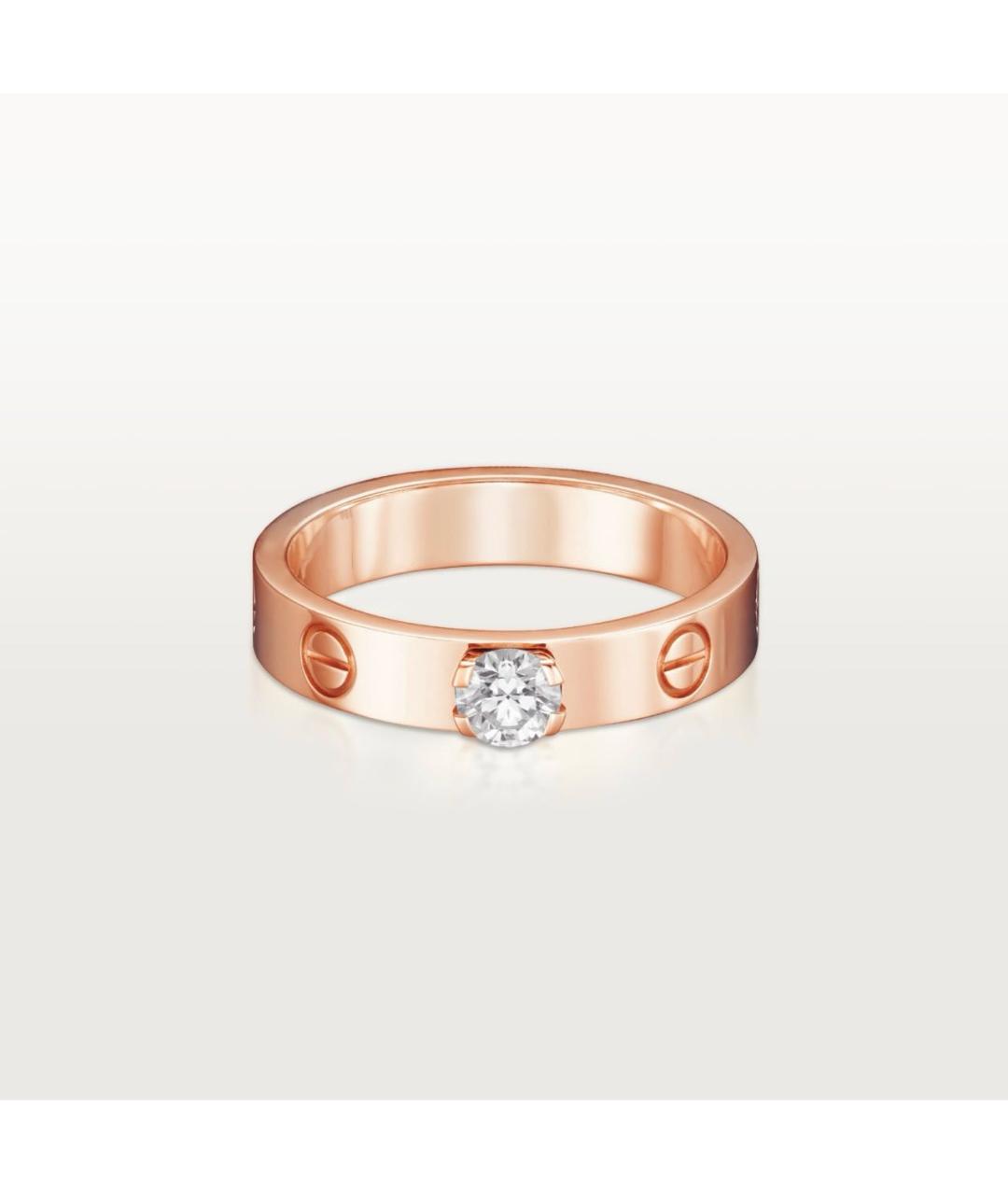 CARTIER Золотое кольцо из розового золота, фото 9