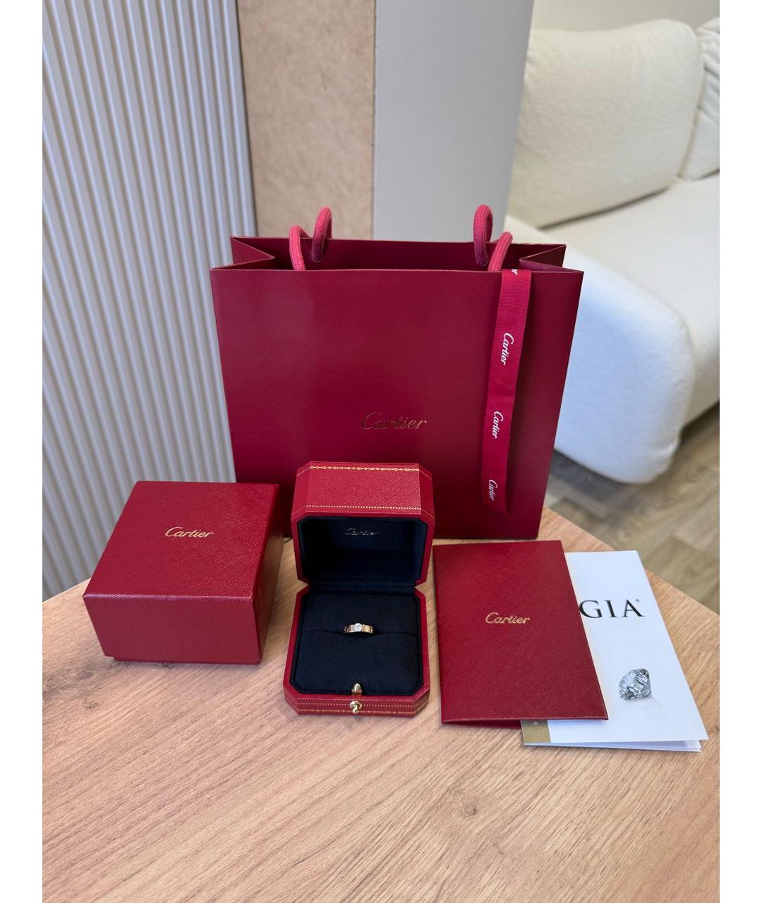 CARTIER Золотое кольцо из розового золота, фото 3