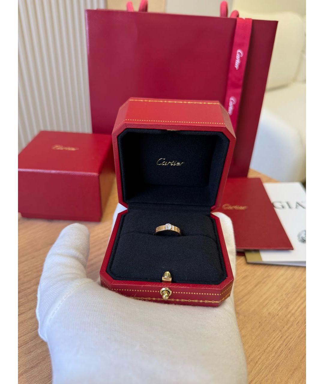CARTIER Золотое кольцо из розового золота, фото 6