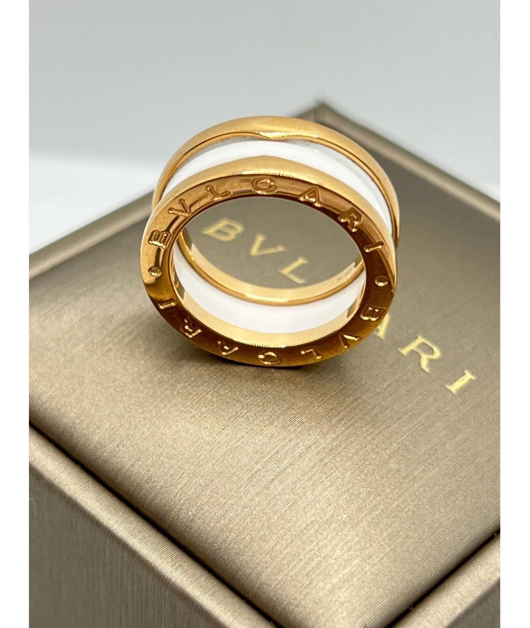 BVLGARI Золотое кольцо из розового золота, фото 2