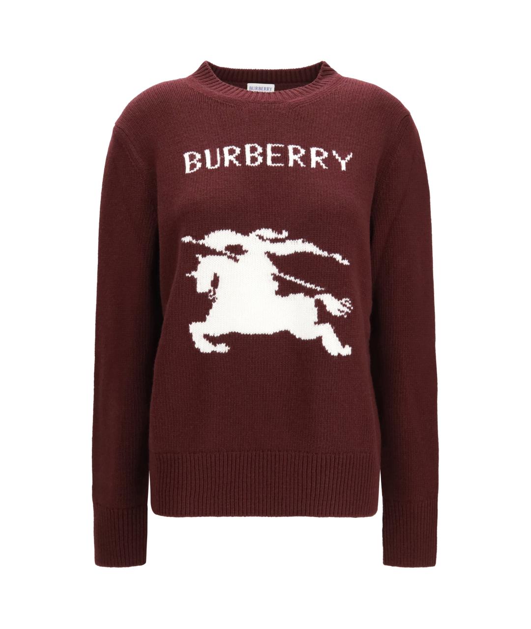 BURBERRY Мульти шерстяной джемпер / свитер, фото 1