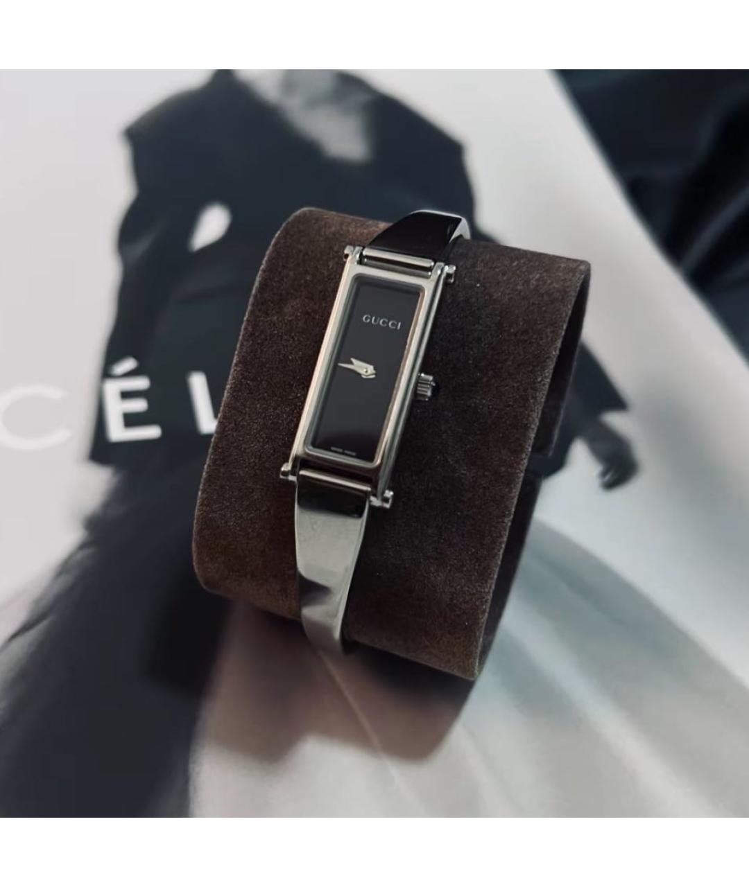 GUCCI Серебряные часы, фото 5