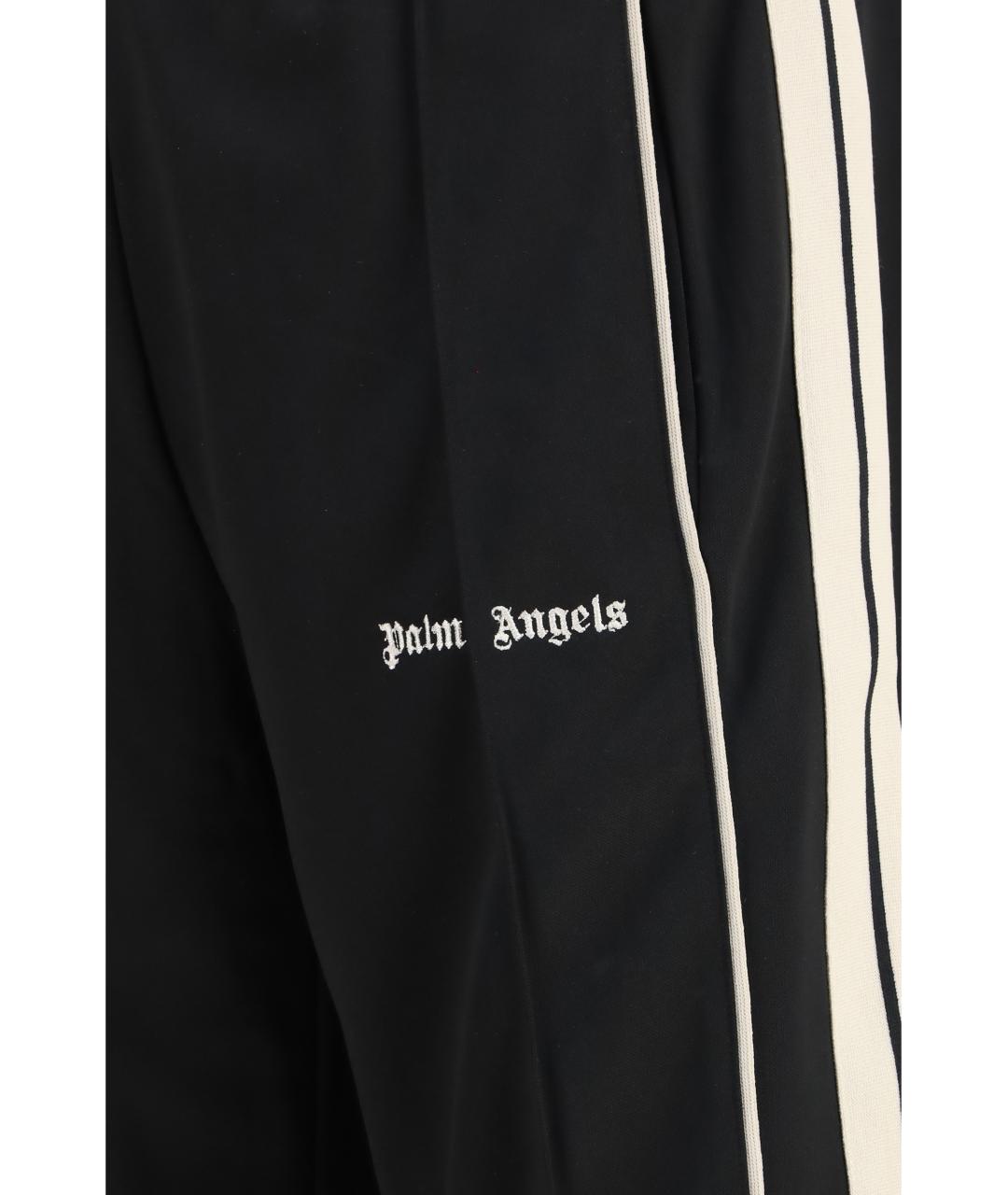 PALM ANGELS Черные синтетические повседневные брюки, фото 3