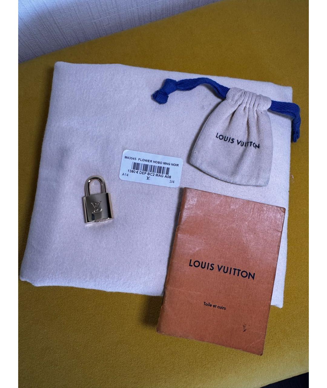 LOUIS VUITTON Коричневая сумка тоут из канвы, фото 5