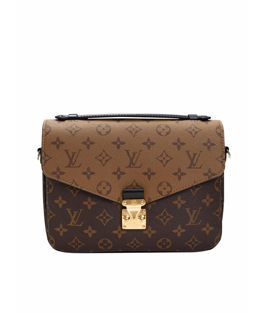 LOUIS VUITTON Коричневая сумка через плечо из канвы, фото 1