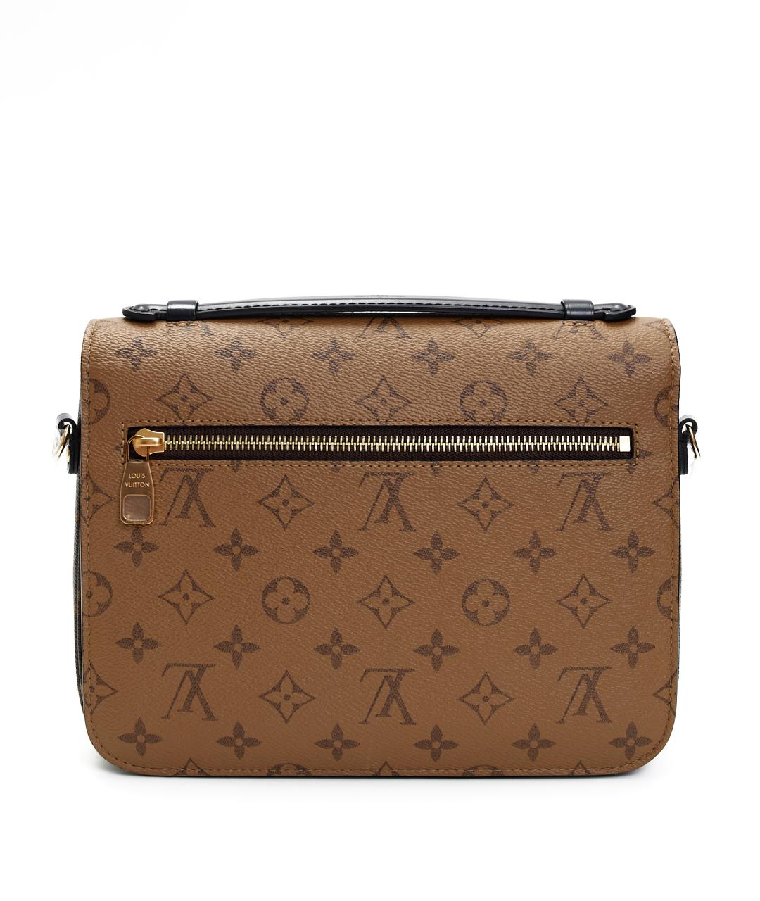 LOUIS VUITTON Коричневая сумка через плечо из канвы, фото 3