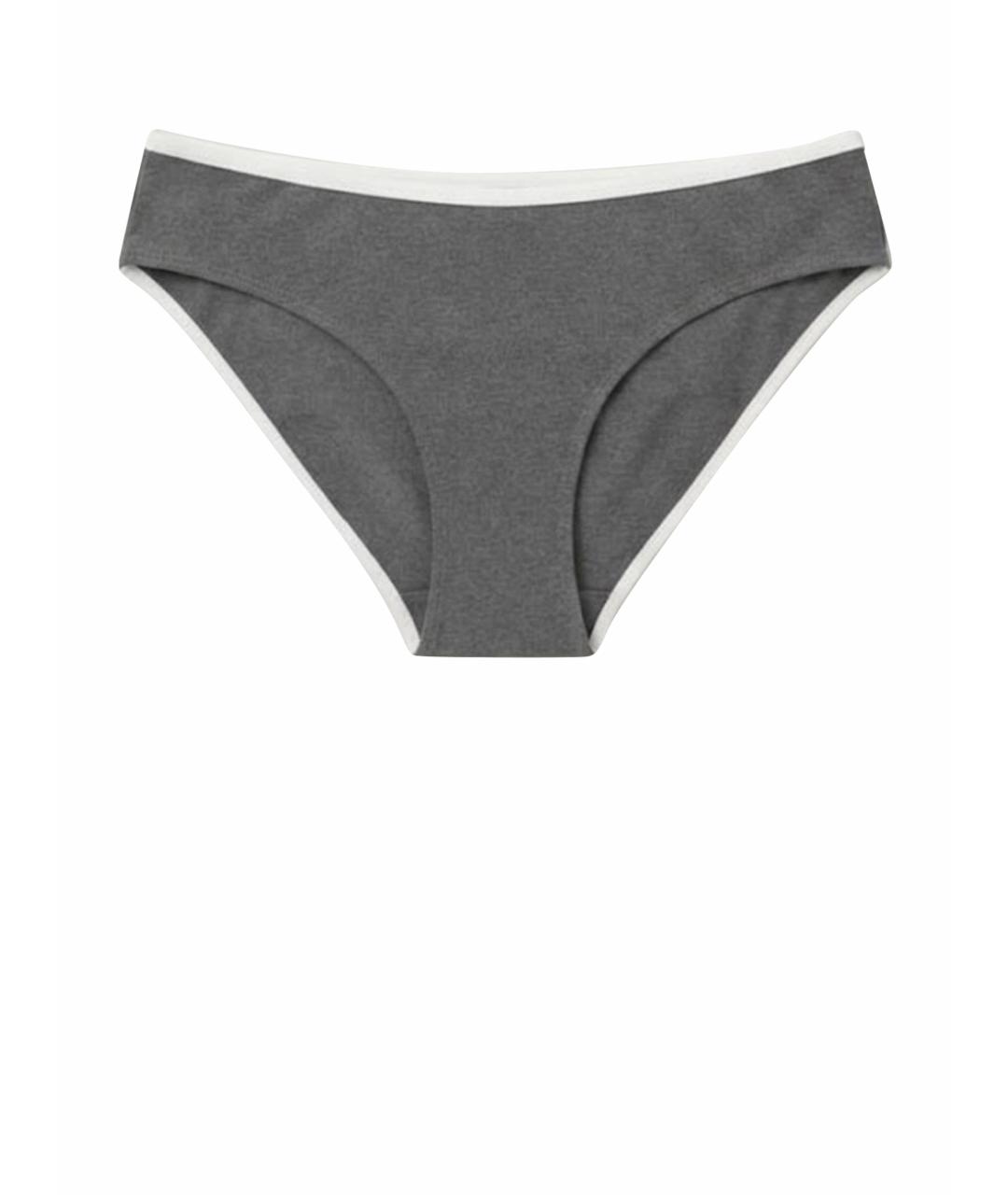 BRUNELLO CUCINELLI Антрацитовые трусы, фото 1