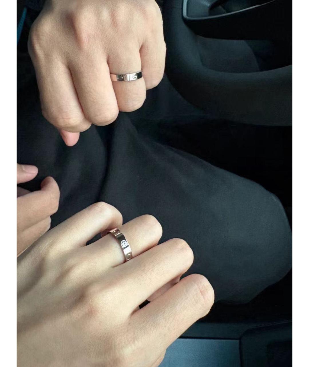 CARTIER Серебряное кольцо из белого золота, фото 6