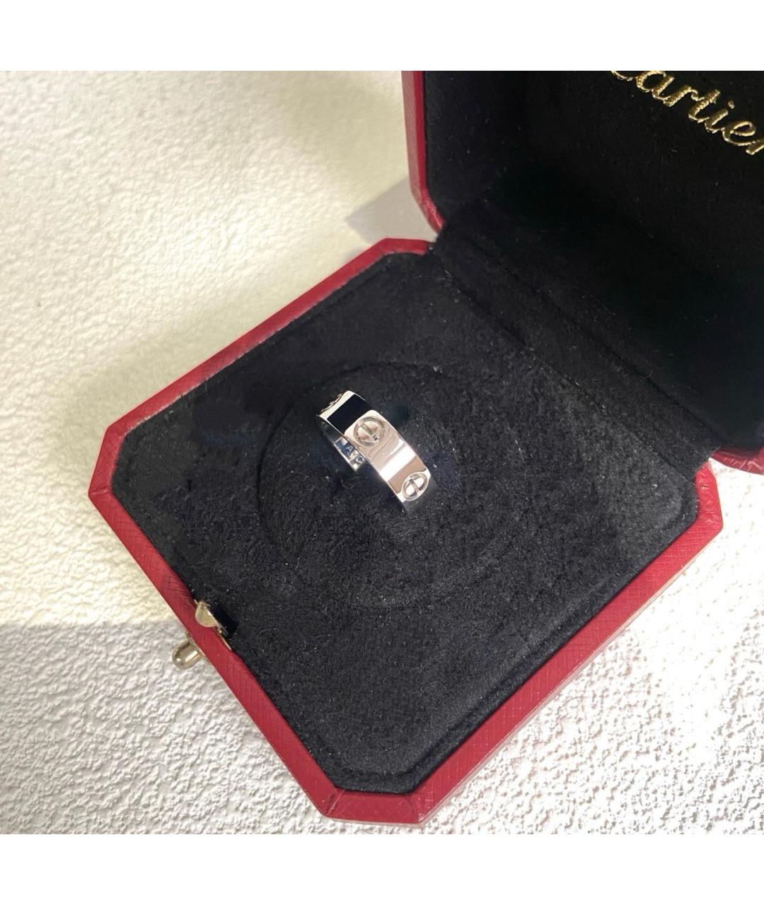 CARTIER Серебряное кольцо из белого золота, фото 2
