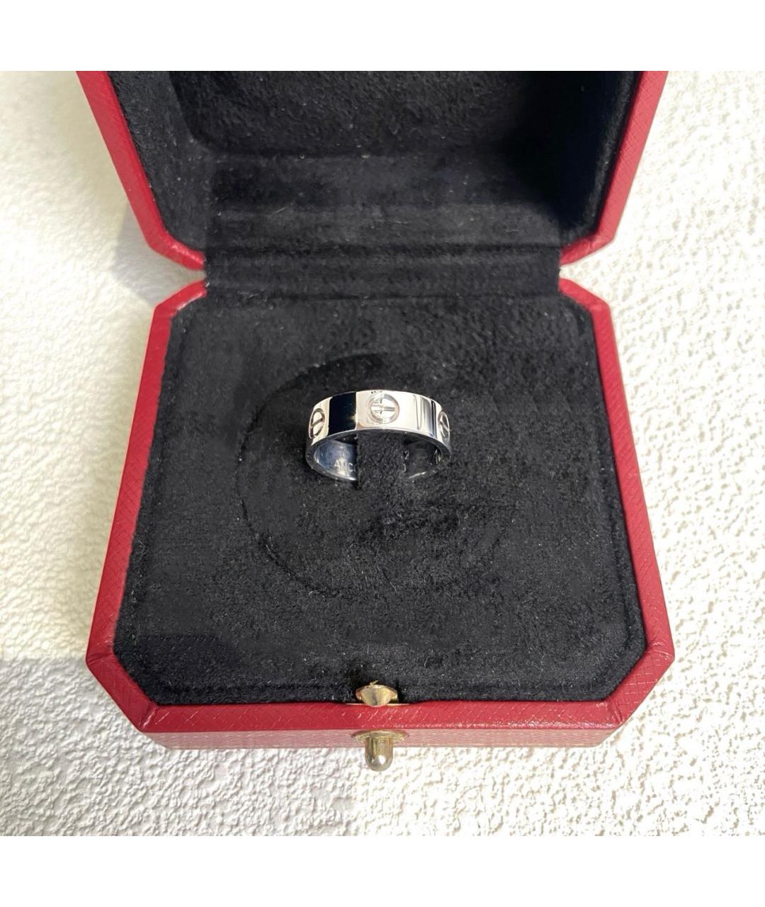 CARTIER Серебряное кольцо из белого золота, фото 7