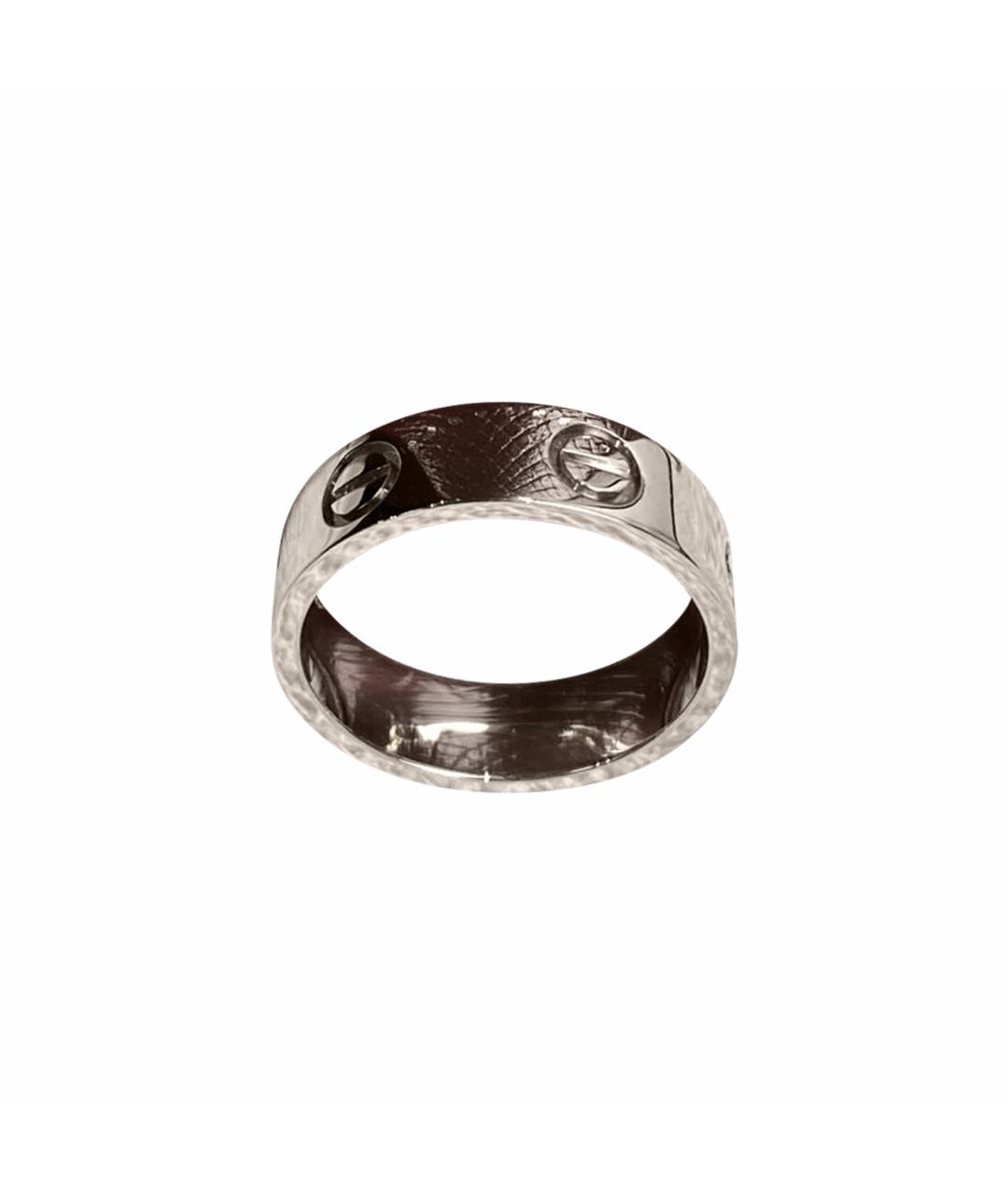 CARTIER Серебряное кольцо из белого золота, фото 1