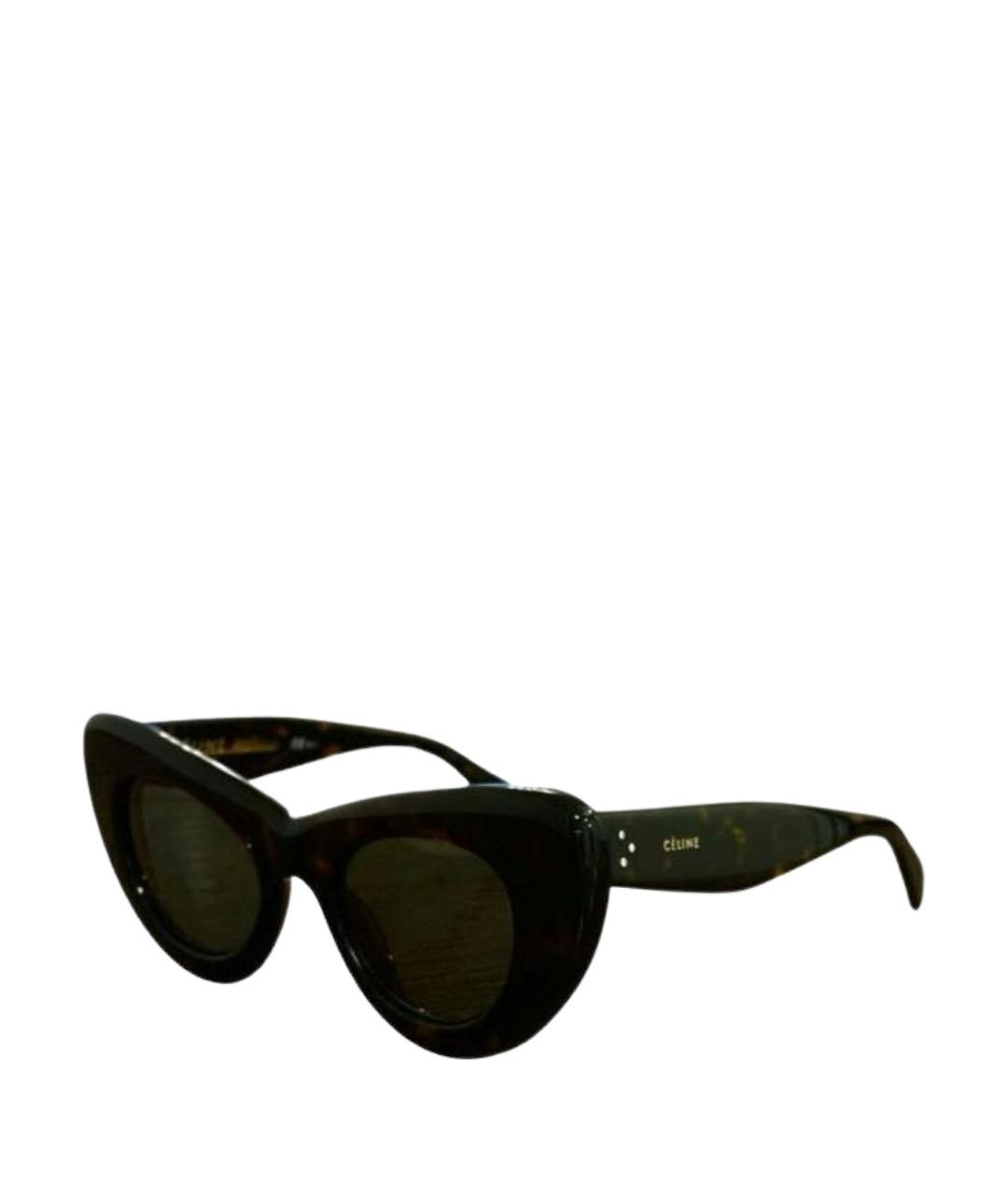 CELINE Черные пластиковые солнцезащитные очки, фото 1